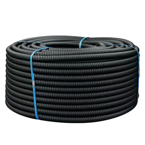 24 inç HDPE korozyon direnci yeraltı plastik tüpler 2.5 inç HDPE sulama oluklu boru bağlantı parçaları tipi su - Product Image 2