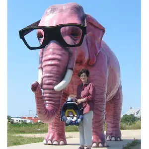 支持定制树脂仿真大象花园雕像/大型树脂大象装饰/大象雕塑模具