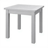 Table d'appoint Adirondack en plastique HIPS résistante aux intempéries, haute résistance, antirouille, imperméable, pour extérieur, vente en gros