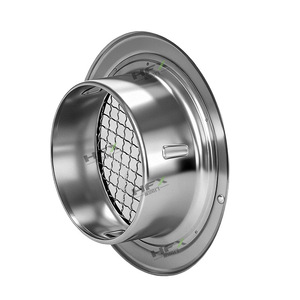 Hefengxing Stainless Steel Ceiling Vent Cover 4/5/6 Inch Single Layer Polished Exhaust Mesh Indoor Outdoor Duct Protection - Product Image 4