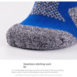 Chaussettes de randonnée personnalisées pour adultes, respirantes, écologiques, rembourrées, avec logo sur le dessous, pour le ski en plein air (simple et double board) - Product Image 6