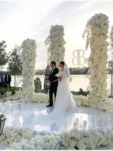 Đi bộ cách Á hậu Thảm trắng gương thảm thảm cưới long lanh phản chiếu Thảm cưới - Product Image 6