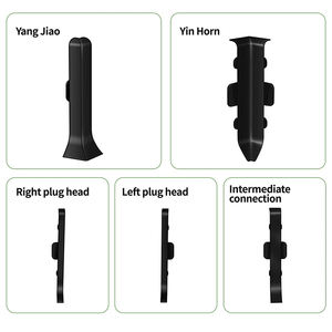 Metal Decorative Aluminum Profile Moulding Wall Protector Corner <strong>Flexible</strong> Baseboard Line Black Aluminium Floor <strong>Skirting</strong> <strong>Board</strong> - Product Image 4