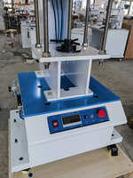 Machine de marquage à chaud pneumatique semi-automatique spéciale pour le marquage de logos personnalisés sur surfaces incurvées de disques de frisbee et de golf