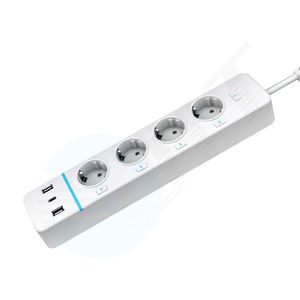 2024 nueva aplicación Control remoto Protector contra sobretensiones USB WIFI tira de alimentación enchufe de la UE enchufe <span class=keywords><strong>inteligente</strong></span> tira de Alimentación <span class=keywords><strong>inteligente</strong></span> - Product Image 2