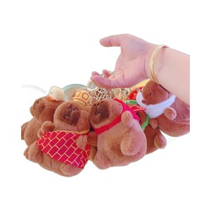 Ensemble de porte-clés en peluche Kapi Bala, jouet en peluche pour enfants de 5 à 7 ans, cadeau unisexe, origine Chine - Product Image 5