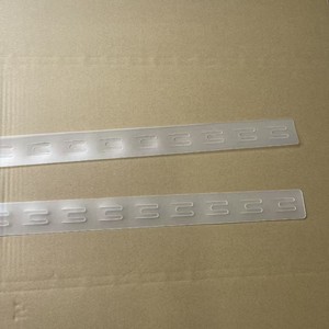 Display Hanging <b>Strips</b> for Supermarkets Made of <b>Plastic</b> PP Transparent Double-sided with 12 Hooks Length 54cm - Product Image 6