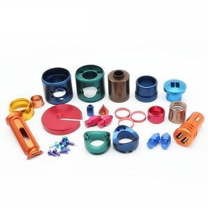 Piezas de torneado de torno de fresado de mecanizado de precisión personalizado Cnc de aluminio anodizado - Product Image 3