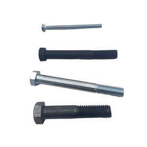 Tornillos de Cabeza Hexagonal de Acero de Alta Resistencia y Calidad, Recubrimiento de Óxido Negro, Longitud Personalizada, Rosca Completa/Parcial, para Reparación/Reemplazo de Motores de Motocicleta - Product Image 3