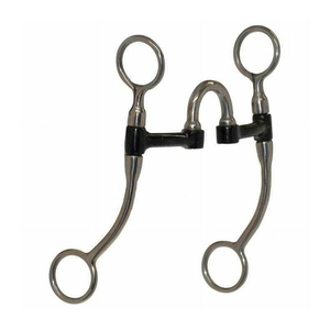 Bocados para Caballos de Acero Inoxidable con Anillo Desmontable, Equipo Ecuestre de Alta Calidad, Long Pelham TALLIANS INTERNATIONAL TI-HRE-HB-A99-07 - Product Image 2