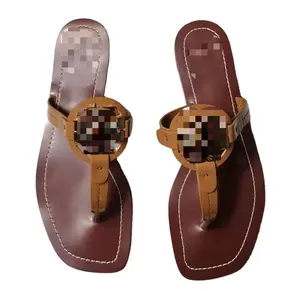 WDC TB Sandals 2022 New arrival Outdoor PU Wholesale luxury TB sandals