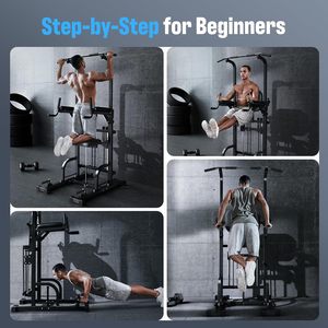 Equipo de Fitness de Alta Calidad, Nueva Tendencia, Torre de Potencia Ajustable de Acero, Barra de Dominadas para Gimnasio, para Entrenamiento de Alta Calidad - Product Image 1