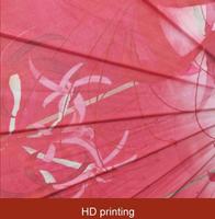 Parapluie japonais et chinois artisanal en papier huilé de soie, style romain, droit, pour décoration de plafond, logo personnalisé, soleil, danse, fête, manuel
