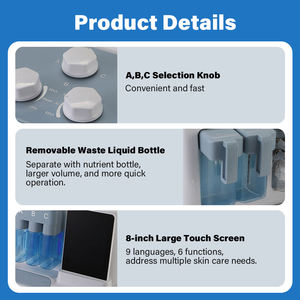 Xách tay N7 mặt nâng làm sạch sâu đầu đen loại bỏ trẻ hóa da nâng mắt 9 loại ngôn ngữ Hydra oxy máy trên khuôn mặt - Product Image 6