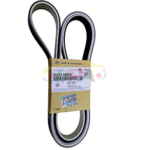 Correa acanalada en V de calidad original 25212-2A610 25212 2A610 para Hyundai Kia K3 252122A610 - Product Image 1