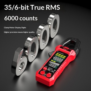 Delixi Digitales Zangenamperemeter Hochpräzises Multifunktions-Elektro-Strom-Widerstands-Multimeter für Professionelle Anwendungen 600V CAT III - Product Image 3