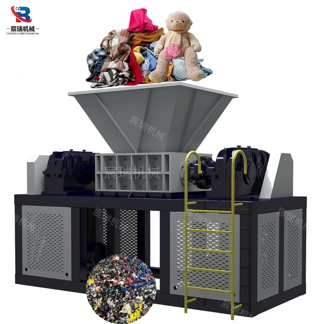 Automatic Textile Shredding Machine - 1000kg/Hour Capacity for Used Garments