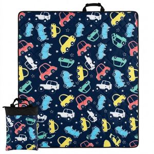 Design Kids <b>Foldable</b> Into Tote <b>Bag</b>, Waterproof Outdoor Picnic Mat Blanket Custom Print for Boys Girls - Product Image 6