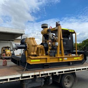 Pompe à boue horizontale centrifuge 10 pouces triphasée robuste et résistante à l'usure pour l'extraction de sable - Product Image 5
