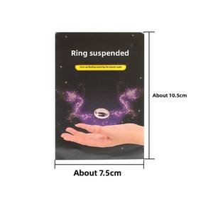 <span class=keywords><strong>Anneau</strong></span> Flottant, <span class=keywords><strong>Anneau</strong></span> de Poker <span class=keywords><strong>Volant</strong></span>, Accessoires de <span class=keywords><strong>Magie</strong></span> de Rue et de Close-up avec Sac Ziplock - Product Image 4