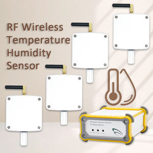 Dispositivo de Adquisición de Temperatura y Humedad Interior, Sistema de 4 Sensores Inalámbricos de Temperatura y Humedad - Product Image 1