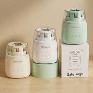 Batidora Eléctrica Portátil para Leche de Bebé 360 °   Mezclador de Fórmulas Recargable por USB, sin Burbujas, con Rotación, para el Hogar y Viajes - Product Image 1