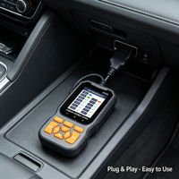 Lecteur de codes OBDII multifonction OBD2 2026 V520, outil de diagnostic automobile 12V, scanner de voiture OBD, détecteur de panne de moteur de voiture