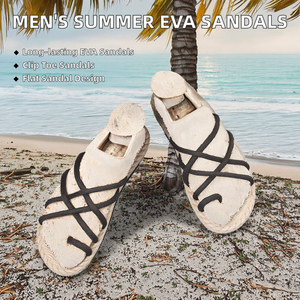 Sandales tongs décontractées d'été pour hommes, en EVA, respirantes, confortables, antidérapantes, plates et légères, parmi les plus vendues - Product Image 2