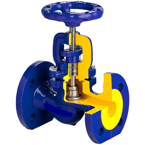 C-Way 1" Globe Control Diaphragm Manual 150 วาล์วควบคุมแบบไดอะแฟรมชนิดหมุน 1 นิ้ว รุ่น Globe Control Diaphragm Manual 150 #   RF สำหรับการใช้งานที่อุณหภูมิต่ำและอุณหภูมิสูง - Product Image 5