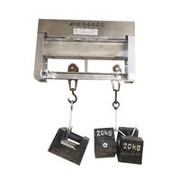 SOHE CSC 100-750kg Balance à rail en aluminium personnalisable pour peser le porc, le bœuf et le mouton avec affichage LED-Support OEM