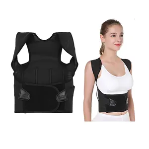 2024 Unisex Postura Corrector Belt Corset Postura Correção Ajustável Back Brace Postura Corrector Belt