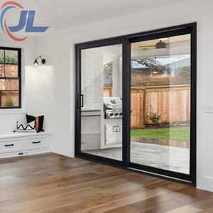 Portes en alliage d'aluminium de conception moderne, <span class=keywords><strong>porte</strong></span> coulissante pliante en verre, ouverture extérieure et <span class=keywords><strong>intérieure</strong></span>, <span class=keywords><strong>porte</strong></span> pliante - Product Image 1