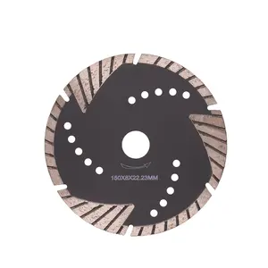 Deep Teeth Diamond Circular Saw Blade with Productive Teeth for Dry and Wet Cutting Stone, Concrete, Granite