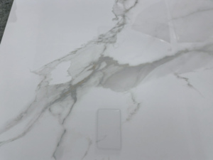 60x60 parlak Carrara beyaz Porcelanato döşeme fayans standart beyaz mermer seramik karo zemin için - Product Image 5