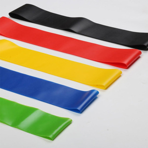 Lot de 5 bandes d'assistance pour exercices de yoga et Pilates, résistantes à la déchirure, sans latex, avec logo personnalisé, pour <span class=keywords><strong>Crossfit</strong></span> - Product Image 4