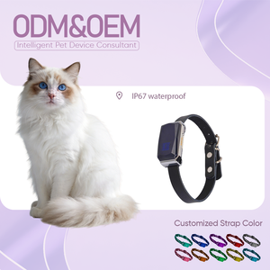Sistema de Control de Mascotas con <span class=keywords><strong>Collar</strong></span> GPS 4G, Rango Ilimitado, Control Inteligente en Tiempo Real por Aplicación, Función de Llamada de Voz - Product Image 1