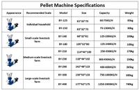Machine de traitement d'aliments pour animaux machine à granulés de haute qualité pour poulet canard poisson mouton ferme