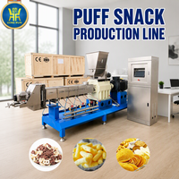 Machine à souffler pour la production de snacks soufflés au maïs, équipement de fabrication de boules de fromage soufflées