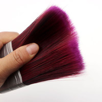 Pinceaux à peinture murale industriels personnalisables OEM/ODM, en soie rouge angulaire de 2 pouces, manche en bois, garantie 3 ans, directement de Chine