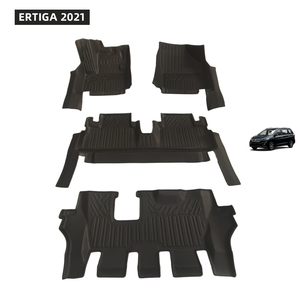 <span class=keywords><strong>ERTIGA</strong></span> <span class=keywords><strong>2021</strong></span> Gauche Gouvernail 5d TPE Tapis de sol de voiture pour une protection optimale - Product Image 1