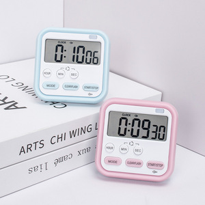 Silent Countdown <b>Timer</b> 60 Min LCD Display Alarm Clock For Students Kitchen Time Management Exam <b>Timer</b> - Product Image 1