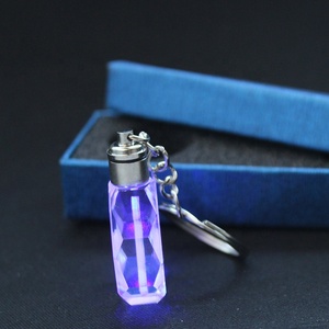 Llavero con grabado láser 3D octogonal para niños, <span class=keywords><strong>Lapras</strong></span> de cristal, <span class=keywords><strong>Pokemon</strong></span>, regalo - Product Image 5