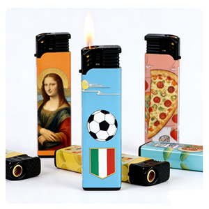 Encendedor de Cigarros Electrónico Recargable de Butano, a Prueba de Viento, con Logotipo Personalizado OEM, para Uso en Australia - Product Image 1