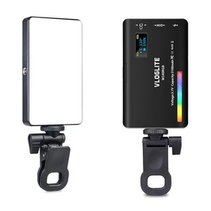 Bon mini lampe de remplissage de <span class=keywords><strong>vidéo</strong></span> photo W140 RGB LED caméra lumière <span class=keywords><strong>vidéo</strong></span> batterie rechargeable Type <span class=keywords><strong>C</strong></span> Kit lumière de photographie - Product Image 2