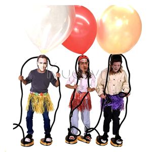 Карнавал детская вечеринка интерактивная игра нога нажимной воздушный насос педаль ударить надувной шар игры - Product Image 1