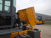 Chargeuse sur pneus de 1,2 tonne de marques chinoises renommées, capacité nominale de 1200 kg, mini-chargeuse sur pneus Lonking CDM926