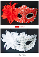 Masque en cuir souple personnalisé pour femmes, fête, mariage, bal masqué, Noël, carnaval, Halloween, déguisement