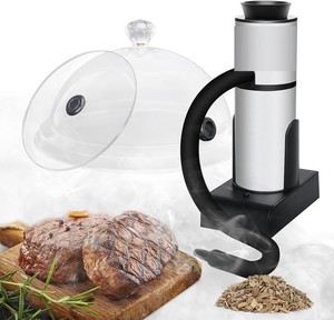 Nouveau pistolet fumeur <span class=keywords><strong>froid</strong></span> portable cuisson moléculaire whisky Steak pistolet fumé <span class=keywords><strong>sciure</strong></span> de bois petit ensemble d'appareils de cuisine - Product Image 1