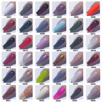 Vernis à ongles gel avec logo personnalisé 280 couleurs un ensemble pour salon de manucure Vernis semi-permanent UV/LED Vernis gel sans TPO