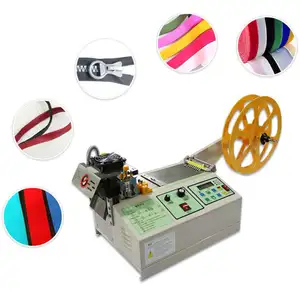 leather strap edge folding fabric bias cutting machine